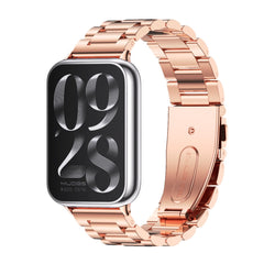 Mijobs Three Beads Stainless Steel Watch Band, For Xiaomi Smart Band 9 Pro / 8 Pro