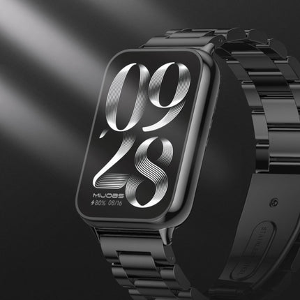 Mijobs Three Beads Stainless Steel Watch Band, For Xiaomi Band 10 Pro / Redmi Watch 6 / 5