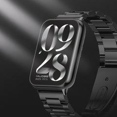 Mijobs Three Beads Stainless Steel Watch Band, For Xiaomi Smart Band 9 Pro / 8 Pro