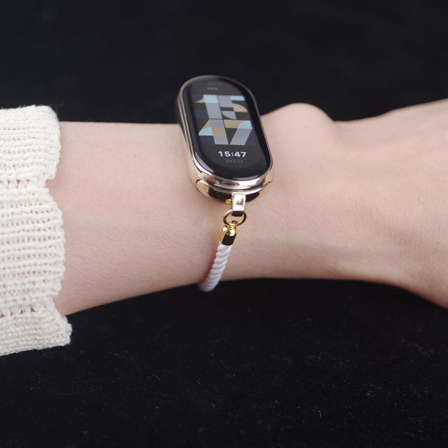Mibbs Milan Cord Bracelet Watch Band, For Xiaomi Smart Band 10 / 9 / 8
