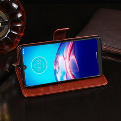 idewei Crazy Horse Texture Horizontal Flip Leather Case with Holder & Card Slots & Wallet, For Motorola Moto E6s 2020, For OPPO Find X2 Lite, For OPPO Find X2 Neo