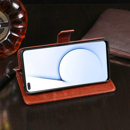 idewei Crazy Horse Texture Horizontal Flip Leather Case with Holder & Card Slots & Wallet