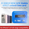 R-SIM 19 Turns Locked Phone Into Unlocked iOS17 System Universal 5G Unlocking Card, R-SIM 19