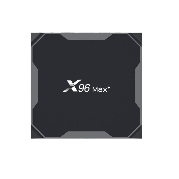 X96 max+ 4K Smart TV Box with Remote Control, Android 9.0, Amlogic S905X3 Quad-Core Cortex-A55,2GB+16GB, Support LAN, AV, 2.4G/5G WiFi, USBx2,TF Card,