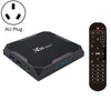 X96 max+ 4K Smart TV Box with Remote Control, Android 9.0, Amlogic S905X3 Quad-Core Cortex-A55,2GB+16GB, Support LAN, AV, 2.4G/5G WiFi, USBx2,TF Card,