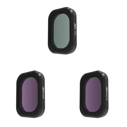 For DJI OSMO Pocket 3 JSR CB Series Camera Lens Filter, MCUV, CPL, ND8, ND16, ND32, ND64, ND256, ND1000, ND8PL, ND16PL, ND32PL, ND64PL, 1/8 Black Mist Filter, NIGHT, STAR, 3 in 1 CPL ND8/16, 3 in 1 ND16/64/256, 4 in 1 CPL ND16/32/64, 4 in 1 ND8/16/32/6...