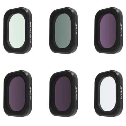For DJI OSMO Pocket 3 JSR CB Series Camera Lens Filter, MCUV, CPL, ND8, ND16, ND32, ND64, ND256, ND1000, ND8PL, ND16PL, ND32PL, ND64PL, 1/8 Black Mist Filter, NIGHT, STAR, 3 in 1 CPL ND8/16, 3 in 1 ND16/64/256, 4 in 1 CPL ND16/32/64, 4 in 1 ND8/16/32/6...