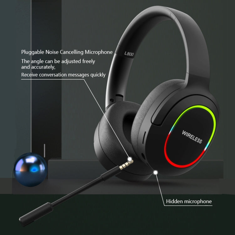 L800 Foldable ENC Noise Reduction Wireless Gaming Headset with Microphone