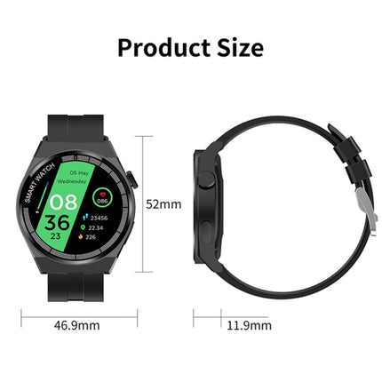 G3 Smart Bracelet, 1.5 inch Smart Watch, Bluetooth Call / Heart Rate / Blood Pressure / Blood Oxygen