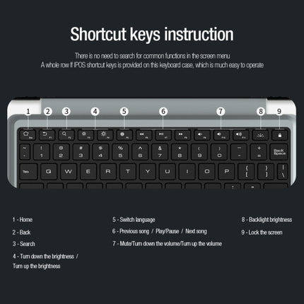Nillkin Backlit Version Bumper Combo Keyboard Case, For Samsung Galaxy Tab S9 / S9 5G, For Samsung Galaxy Tab S9+ / S9+ 5G