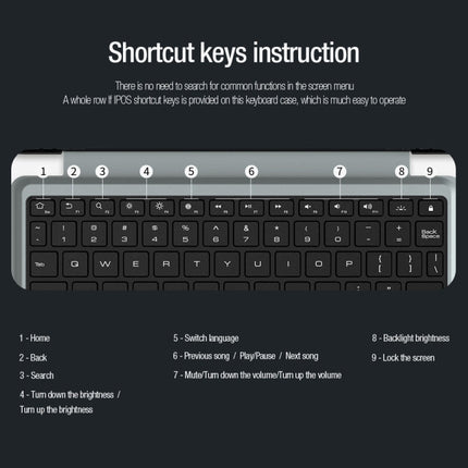 Nillkin Backlit Version Bumper Combo Keyboard Case