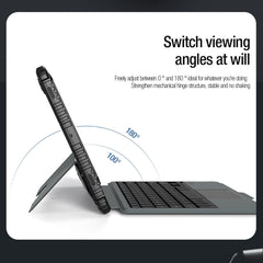 Nillkin Backlit Version Bumper Combo Keyboard Case, For Samsung Galaxy Tab S9 / S9 5G, For Samsung Galaxy Tab S9+ / S9+ 5G