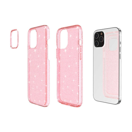 Shockproof Terminator Style Glitter Powder Protective Case, For iPhone 12 mini, For iPhone 12 / 12 Pro, For iPhone 12 Pro Max