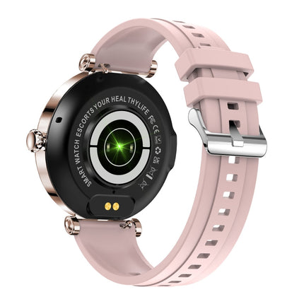 CF32 1.27 inch Screen Lady Smart Watch, Support Female Physiology Monitoring & 100+ Sports Modes, Silicone Band