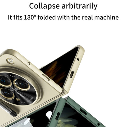 GKK Ultra-thin Full Coverage Phone Flip Case with Pen, For OPPO Find N3 / OnePlus Open