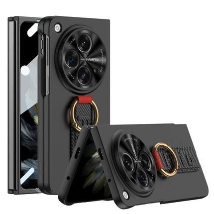 GKK Integrated Ultrathin Shockproof Phone Case with Ring Wrist Strap, For OPPO Find N3 / OnePlus Open