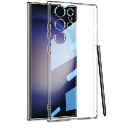 GKK Plating Transparent TPU Phone Case, Without pen, For Samsung Galaxy S24 Ultra