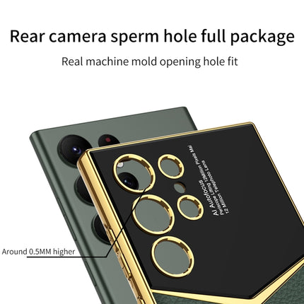 GKK Plating Soft TPU + Leather Full Coverage Phone Case without Pen, For Samsung Galaxy S24 Ultra 5G, For Samsung Galaxy S24+ 5G, For Samsung Galaxy S24 5G
