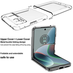 imak UX-6 series All-inclusive Shockproof Airbag TPU Invisible Phone Case, For Motorola Razr 40, For Motorola Razr 40 Ultra