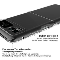 imak UX-6 series All-inclusive Shockproof Airbag TPU Invisible Phone Case, For Motorola Razr 40, For Motorola Razr 40 Ultra