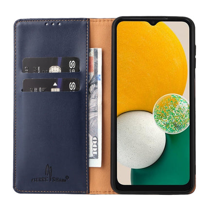 Fierre Shann PU Genuine Leather Texture Phone Case, For Samsung Galaxy A15 5G, For Samsung Galaxy A55 5G, For Samsung Galaxy A35 5G, For Samsung Galaxy S24 Ultra 5G, For Samsung Galaxy S24+ 5G, For Samsung Galaxy S24 5G
