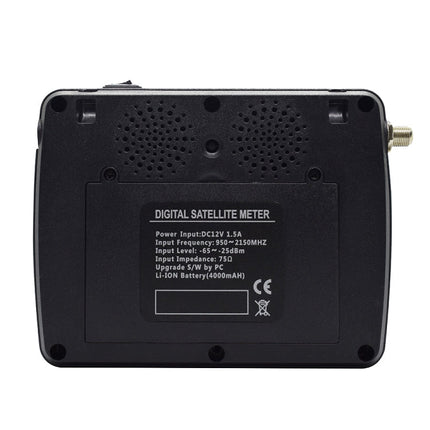 iBRAVEBOX V10 Finder Max 4.3 inch Display Digital Satellite Meter Signal Finder, Support DVB-S/S2/S2X, EU Plug, US Plug, UK Plug, AU Plug