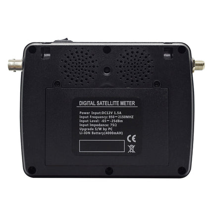 iBRAVEBOX V10 Finder Max+ 4.3 inch Display Digital Satellite Meter Signal Finder, Support DVB-S/S2/S2X AHD, EU Plug, US Plug, UK Plug, AU Plug