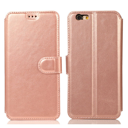 Calf Texture Magnetic Buckle Horizontal Flip Leather Case with Holder & Card Slots & Wallet & Photo Frame, For iPhone 6 / 6s, For iPhone 7 / 8, For iPhone 7 Plus / 8 Plus, For iPhone X / XS