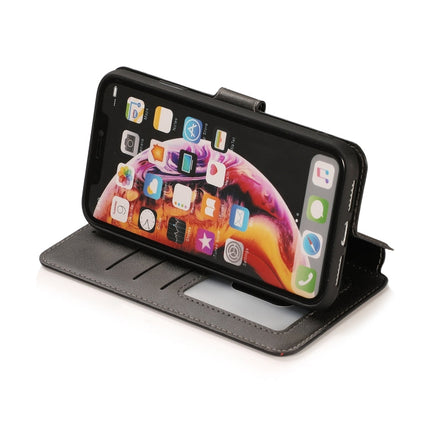 Calf Texture Magnetic Buckle Horizontal Flip Leather Case with Holder & Card Slots & Wallet & Photo Frame, For iPhone XR, For iPhone XS Max, For iPhone 12 mini, For iPhone 12 Pro Max