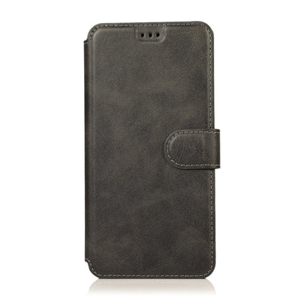 Calf Texture Magnetic Buckle Horizontal Flip Leather Case with Holder & Card Slots & Wallet & Photo Frame, For iPhone 12 / 12 Pro