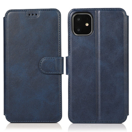 Calf Texture Magnetic Buckle Horizontal Flip Leather Case with Holder & Card Slots & Wallet & Photo Frame, For iPhone 12 / 12 Pro