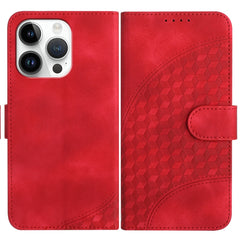YX0060 Elephant Head Embossed Phone Leather Case with Lanyard, For iPhone 13 Pro, For iPhone 13, For iPhone 13 mini