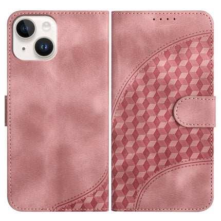 YX0060 Elephant Head Embossed Phone Leather Case with Lanyard, For iPhone 13 Pro Max, For iPhone 13 Pro, For iPhone 13