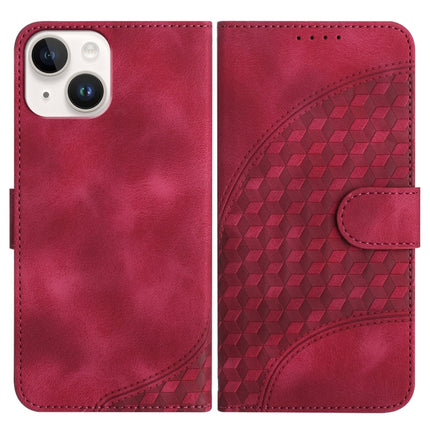 YX0060 Elephant Head Embossed Phone Leather Case with Lanyard, For iPhone 13 Pro Max, For iPhone 13 Pro, For iPhone 13