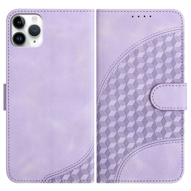 YX0060 Elephant Head Embossed Phone Leather Case with Lanyard, For iPhone 12 mini, For iPhone 11 Pro Max, For iPhone 11