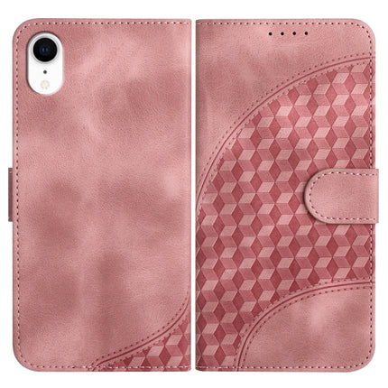 YX0060 Elephant Head Embossed Phone Leather Case with Lanyard, For iPhone 11 Pro, For iPhone XS / X, For iPhone XR