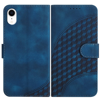 YX0060 Elephant Head Embossed Phone Leather Case with Lanyard, For iPhone 11 Pro, For iPhone XS / X, For iPhone XR