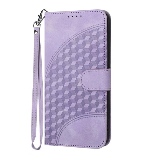 YX0060 Elephant Head Embossed Phone Leather Case with Lanyard, For iPhone 17 Pro Max, For iPhone 17 Pro, For iPhone 17