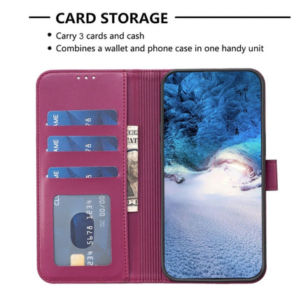 Four-leaf Embossed Leather Phone Case, For iPhone 15 Pro Max, For iPhone 15 Pro, For iPhone 15 Plus, For iPhone 15