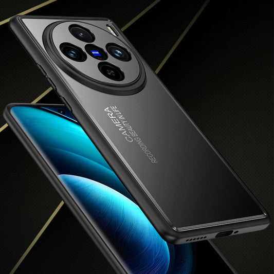 Frosted Metal Phone Case, For vivo X100 Pro, For vivo X100