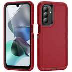 For Samsung Galaxy A26 5G / Red + Black