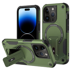 Armor Magsafe Holder PC Hybrid TPU Phone Case