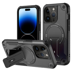 Armor Magsafe Holder PC Hybrid TPU Phone Case