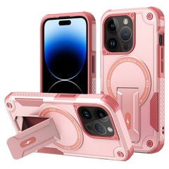 Armor Magsafe Holder PC Hybrid TPU Phone Case, For iPhone 14 Pro Max, For iPhone 13 Pro Max, For iPhone 13 Pro, For iPhone 13