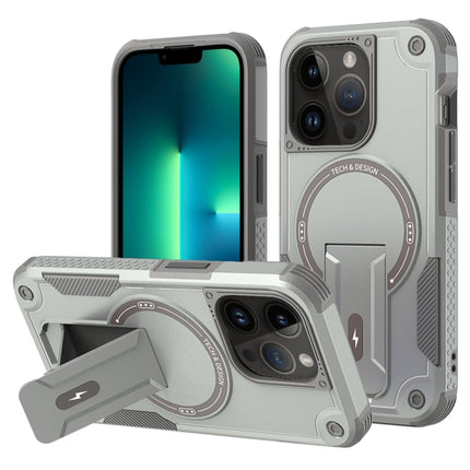 Armor Magsafe Holder PC Hybrid TPU Phone Case