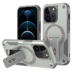 Armor Magsafe Holder PC Hybrid TPU Phone Case, For iPhone 12 Pro Max