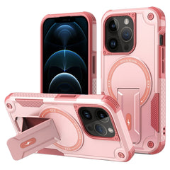 Armor Magsafe Holder PC Hybrid TPU Phone Case, For iPhone 12 Pro Max