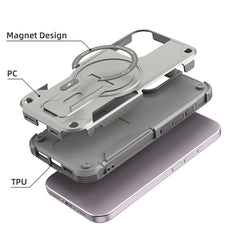Armor Magsafe Holder PC Hybrid TPU Phone Case