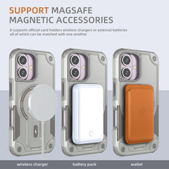 Armor Magsafe Holder PC Hybrid TPU Phone Case