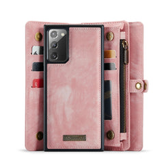 CaseMe-008 Detachable Multifunctional Horizontal Flip Leather Case with Card Slot & Holder & Zipper Wallet & Photo Frame, For Samsung Galaxy Note20, For Samsung Galaxy Note20 Ultra